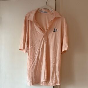 Criquet Light Peach Polo Shirt